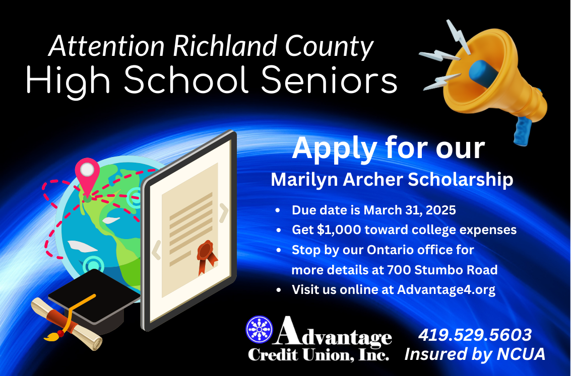 $1,000 Scholarship - Applications Due March 31, 2025