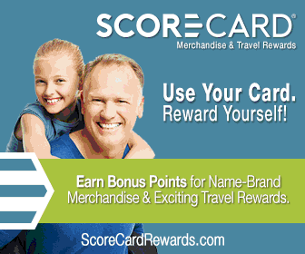 Get $60 when you Open a New Visa Card with ScoreCard Rewards!