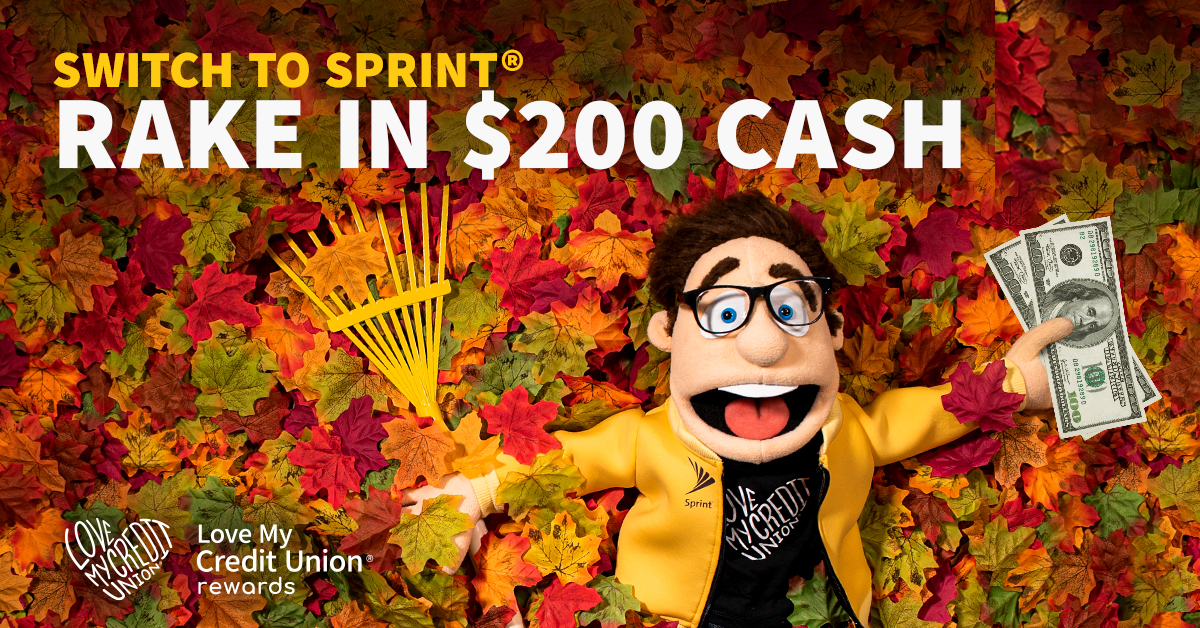 Rake in $200 Cash with Love My Credit Union Rewards