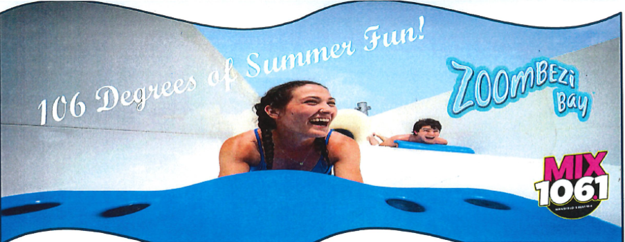Register to win Zoombezi Bay Tickets!